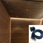 Sauna lighting starry sky