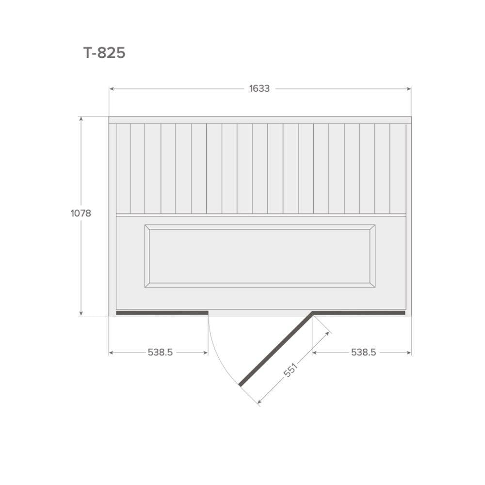 Tylö Infrarød T-825 2-3 Personer