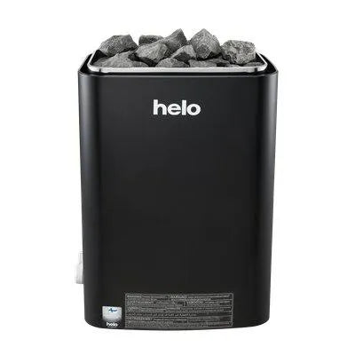 Helo Vienna 80 STS – Elektrisk Badstuovn 8 kW, Svart