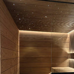 Sauna lighting starry sky