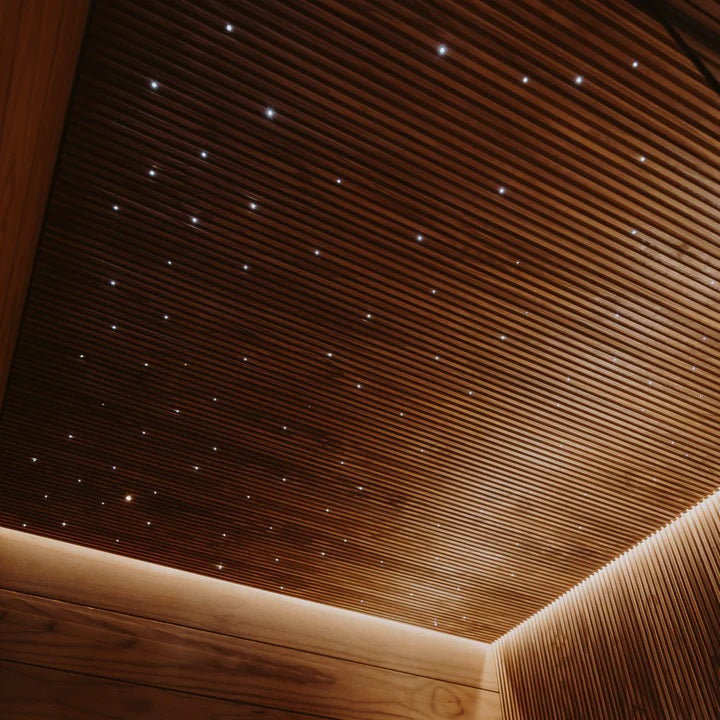 Bastubelysning stjernehimmel