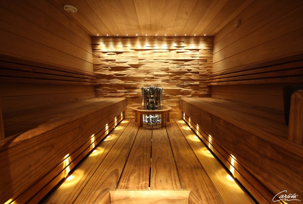 Sauna lighting cariitti