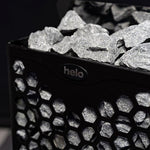 Helo Hanko 80 STJ – Elektrisk badstuovn 8,0 kW, Svart
